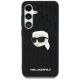 3. Etui Karl Lagerfeld Leather Monogram Pin Logo Karl Head Samsung Galaxy S25 czarny