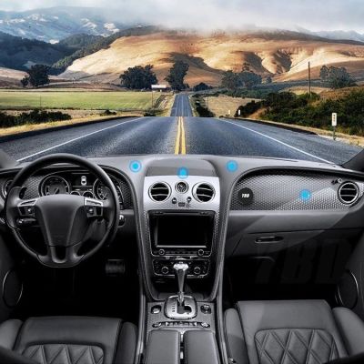 10. Wozinsky samoprzylepny magnetyczny uchwyt samochodowy na deskę rozdzielczą czarny (WMH-02)