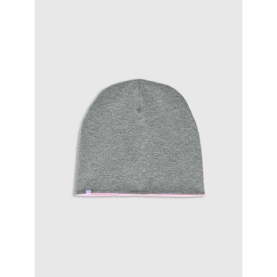 2. Czapka beanie dwustronna dziecięca 4F 4FJWSS25ACAPU505-51S