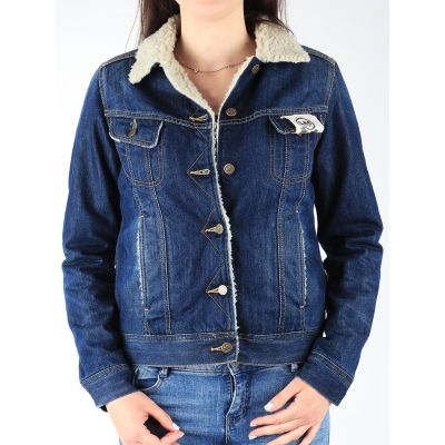 3. Kurtka Jeansowa Lee Sherpa Jacket L527CREV