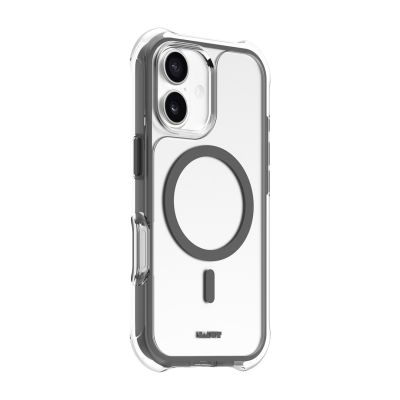 2. LAUT AERO PROTECT pokrowiec na telefon komórkowy 16 cm (6.3") Szary, Przezroczysty