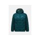 Kurtka puchowa męska PEAK PERFORMANCE M Helium Down Hood Jacket kolor zielony