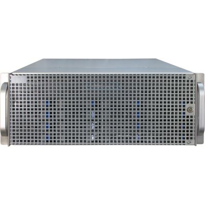 9. Inter-Tech 4U-4416L Rack Czarny, Srebrny