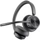 75. POLY Zestaw słuchawkowy Voyager 4320 z certyfikatem Microsoft Teams USB-C + adapter BT700