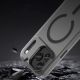 9. Etui Magnetic Abrasive na iPhone 17 Pro kompatybilne z MagSafe - matowe czarne