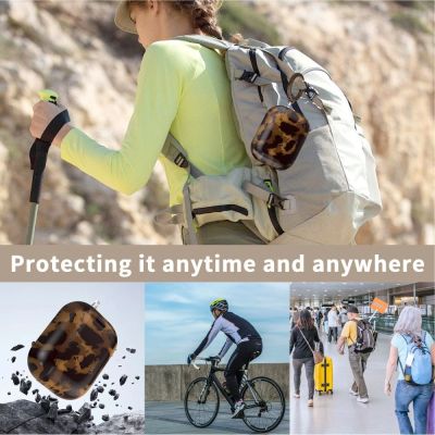 9. Etui Tech-Protect Lamano na AirPods Pro 1 / 2 - czarno-brązowe