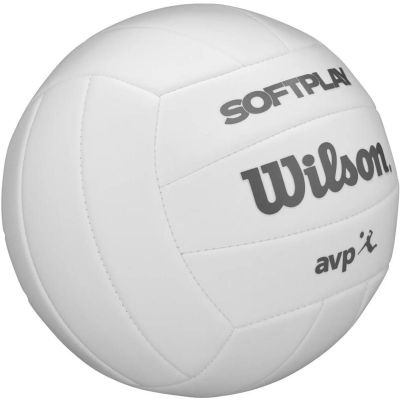2. PIŁKA SIATKOWA WILSON AVP SOFTPLAY BIAŁA