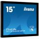 iiyama TF1534MC-B7X monitor komputerowy 38,1 cm (15") 1024 x 768 px XGA LED Ekran dotykowy Przeznaczony dla wielu użytkowników Czarny