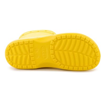 7. CROCS CLASSIC RAIN BOOT SUNFLOWER 208363-75Y