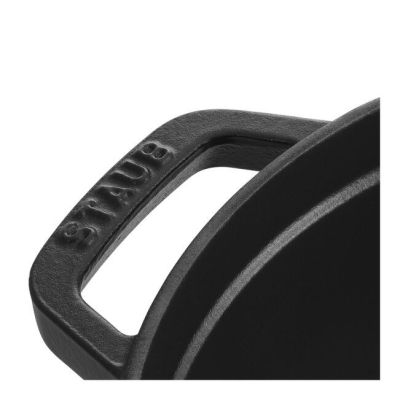 9. STAUB Garnek żeliwny okrągły 5,2l czarny