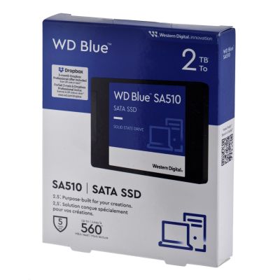 5. Western Digital Blue SA510 2.5" 2 TB Serial ATA III