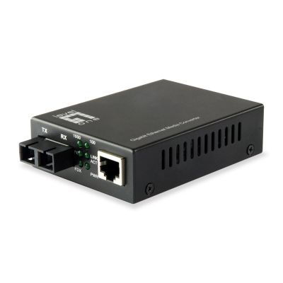 LevelOne GB Konwerter RJ45->SC 1Gbps SM 1310nm 20km