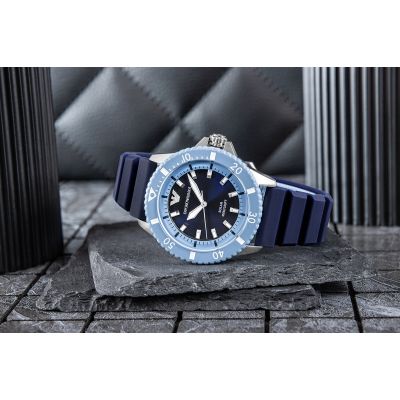6. Zegarek Męski EMPORIO ARMANI World Explorer Solar AR11785 + BOX