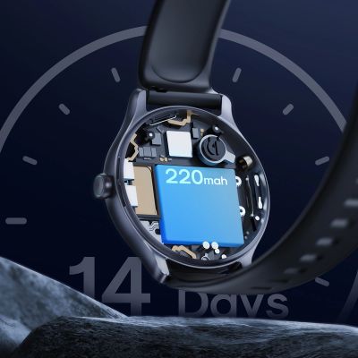 16. Smartwatch Joyroom Classis Series JR-FC1 z funkcją odbierania połączeń / ochroną IP68 - szary
