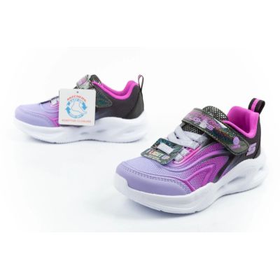 8. Skechers buty sportowe dziecięce Color Breeze LED dla dziewczynki