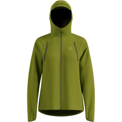 4. Kurtka damska ODLO Jacket X-ALP WATERPROOF PRO zielona