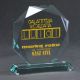9. Trofeum szklane grawerowane z etui +wypełnianie farbą