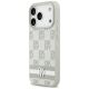 2. Etui DKNY Checkered with Printed Stripes na iPhone 17 Pro - beżowe