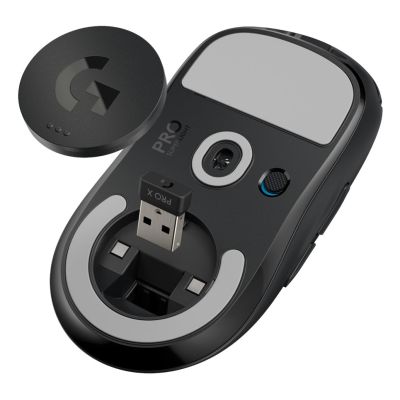 19. Logitech G Pro X Superlight myszka Gaming Po prawej stronie RF Wireless 25600 DPI