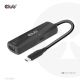 4. CLUB3D CAC-1588 adapter kablowy 0,17 m USB Type-C HDMI Czarny