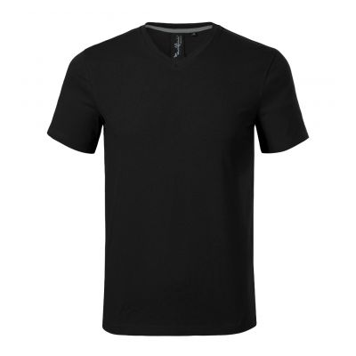 2. Koszulka Malfini Action V-neck M MLI-70001 czarny