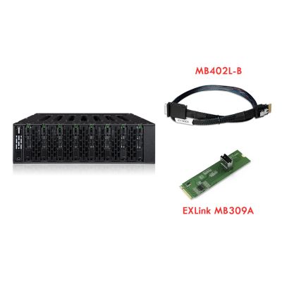 6. Stacja dokująca ICY ToughArmor MB873MP-B V2 - Obudowa pamięci masowej - M.2 - PCIe 4.0