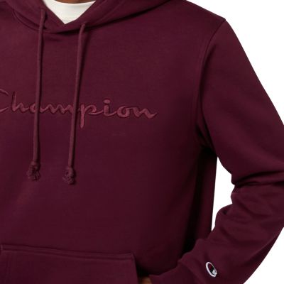 11. Bluza męska Champion Hooded Sweatshirt bordowa 220271 RS522