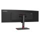 9. Lenovo ThinkVision P49w-30 monitor komputerowy 124,5 cm (49") 5120 x 1440 px Dual WQHD LED Czarny