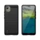 2. Etui silikonowe Carbon Case do Nokia C110 - czarne