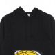 2. Bluza z kapturem Mitchell & Ness NBA Cropped Logo Los Angeles Lakers czarna