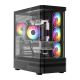 3. MODECOM OBUDOWA VOLCANO AQ 100 ARGB MIDI CZARNA