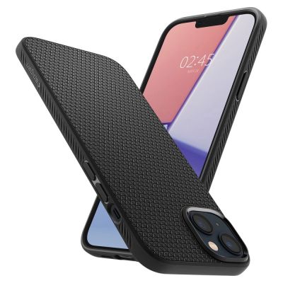 6. Etui Spigen Liquid Air na iPhone 14 - czarny mat