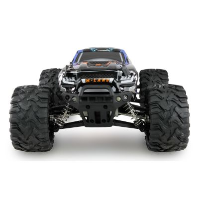 5. Samochód Amewi M-Land Monster Truck 48km/h 4WD 1/16 RTR niebieski