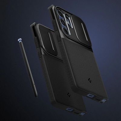 12. Etui Spigen Optik Armor na Samsung Galaxy S25 Ultra - czarne