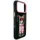 6. Etui Nimmy Glasses Cool Cat na iPhone 17 Pro - czarne