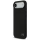 2. Etui Mercedes Leather Large Laurel Leave MagSafe na iPhone Air - czarne