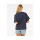 6. Koszulka RIP CURL Surf Puff Relaxed Tee granatowy