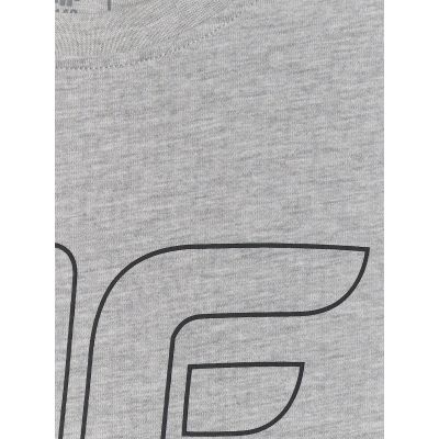 6. T-shirt regular z nadrukiem chłopięcy 4F 4FJRSS26TTSHM3599-10S