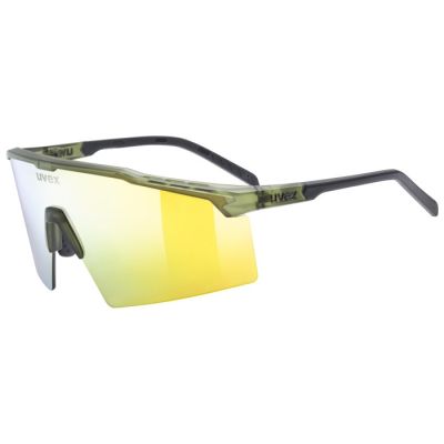 2. Uvex flowline Okulary do wielu sportów Chłopak, dziewczyna Półobwódkowe Zielony