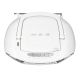 4. Radioodtwarzacz JVC RC-E451W Boombox white