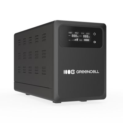 13. UPS ZASILACZ AWARYJNY Greencell PowerCore 1200VA 800W AVR 12VDC LCD