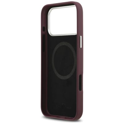 7. Etui BMW Sign Full Wrapped Metal MagSafe na iPhone 17 Pro Max - czerwone