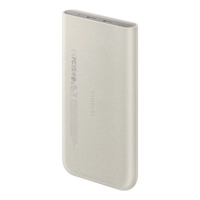 3. Powerbank Samsung EB-U2510XUEGEU indukcyjny 10000 mAh 2x USB-C 25W SFC - beżowy
