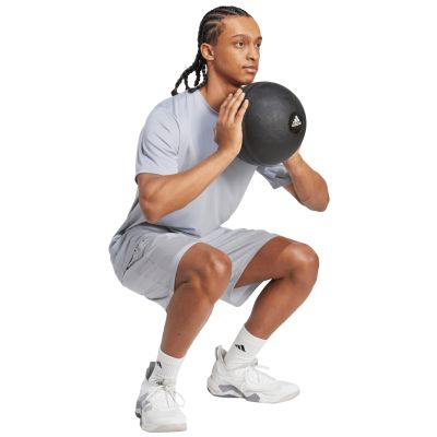 6. Spodenki męskie adidas Train Essentials Woven Training szare JX2716