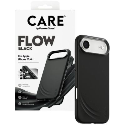 4. Etui CARE by PanzerGlass Feature FLOW MagSafe na iPhone Air - czarne