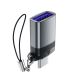 Adapter USB Acefast J7 USB-A - USB-C - szary