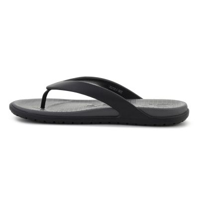 4. CROCS COAST FLIP BLACK/SLATE GREY 212035-0DD