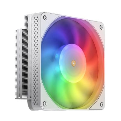 8. Jonsbo HX6200D Procesor Chłodnica powietrza 12 cm Biały 1 szt.