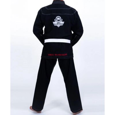 11. Kimono / GI do treningu BJJ - Czarne DBX ELITE A0 + PAS A0