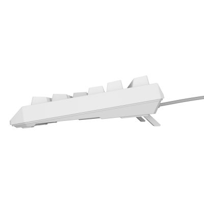23. Klawiatura GENESIS Thor 230 TKL Gaming USB QWERTY US English Biały